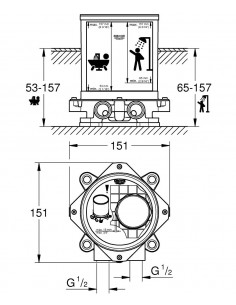 GROHE ELEMENT MONTAŻOWY DO... 2
