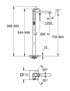 GROHE EUROCUBE WOLNOSTOJĄCA... 2