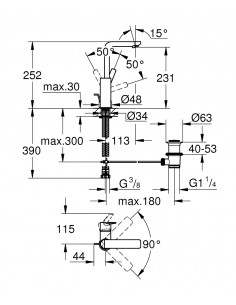 GROHE LINEARE BATERIA... 2