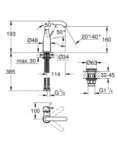 GROHE ESSENCE BATERIA... 2