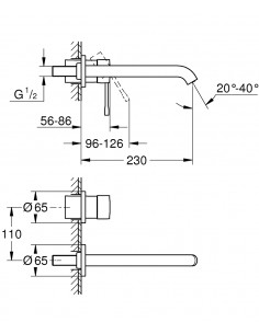 GROHE ESSENCE 2-OTWOROWA... 2