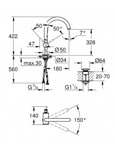 GROHE ATRIO BATERIA... 2