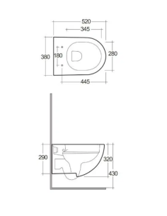 Kludi Resa D Zestaw miska... 2